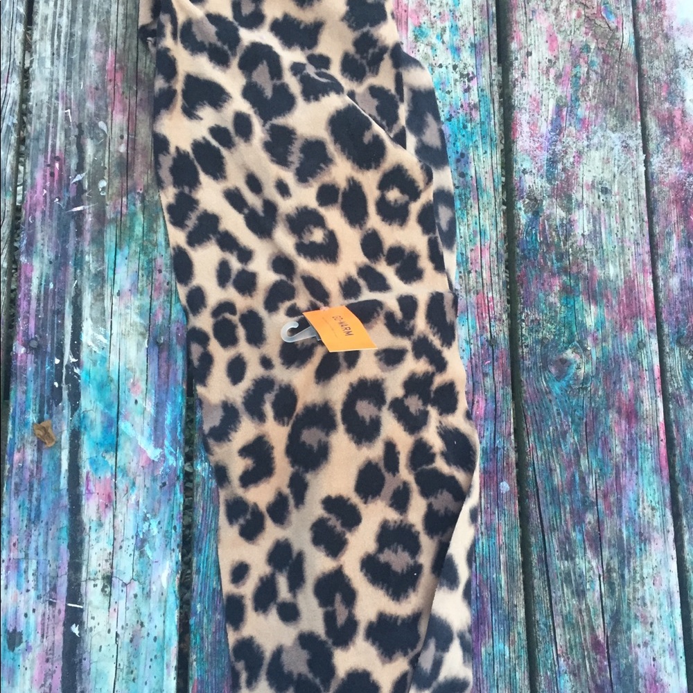 Cheetah print scarf